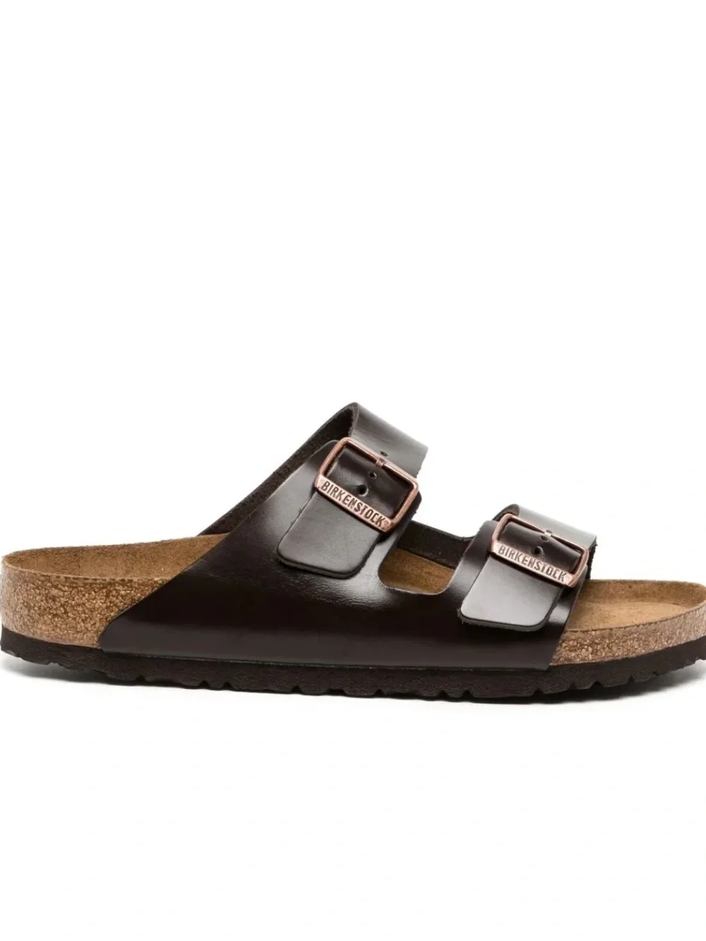 Birkenstock Arizona Soft Footbed sandals dark brown oiled leather Men Size 11